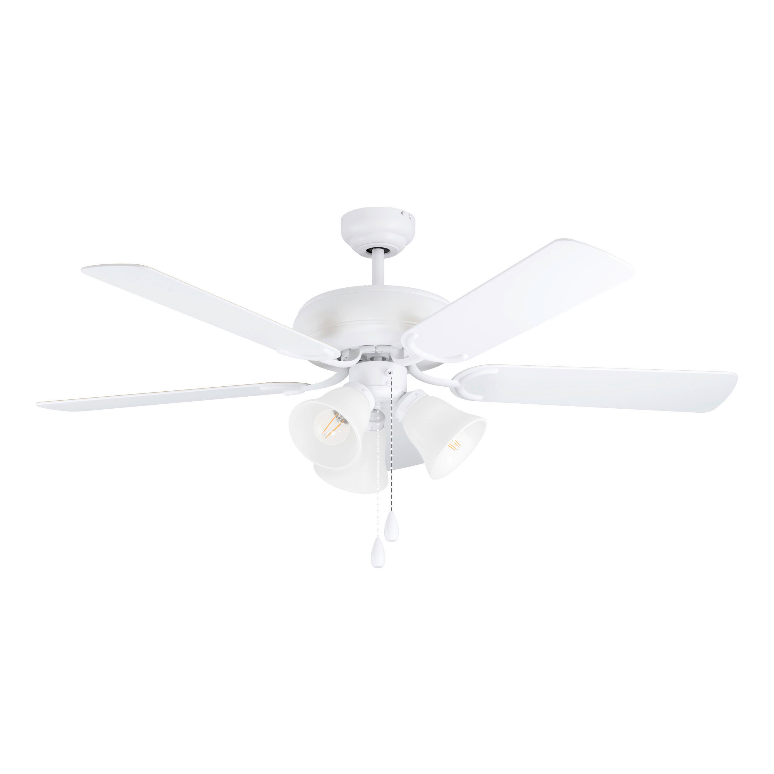 TAKFLÄKT 132/47,4 cm  - vit, Basics, metall/trä (132/47,4cm) - Eglo