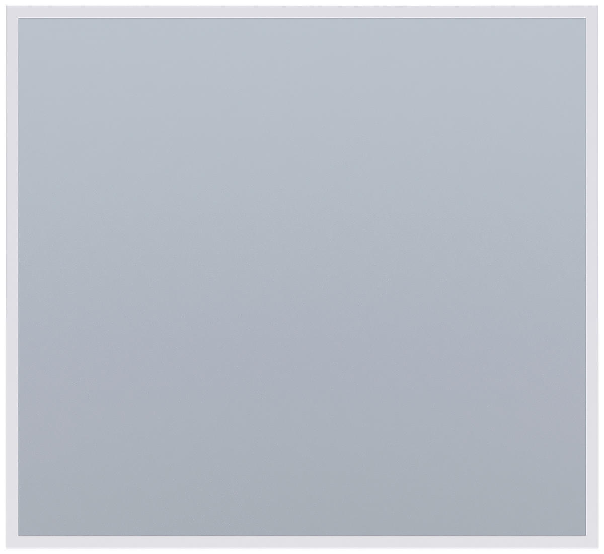 WANDSPIEGEL 83,4/76,4/1,9 cm    in rechteckig  - Weiß, MODERN, Glas/Holzwerkstoff (83,4/76,4/1,9cm) - Carryhome