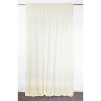 FERTIGVORHANG  transparent   280/300 cm  - Elfenbein, Basics, Textil (280/300cm)