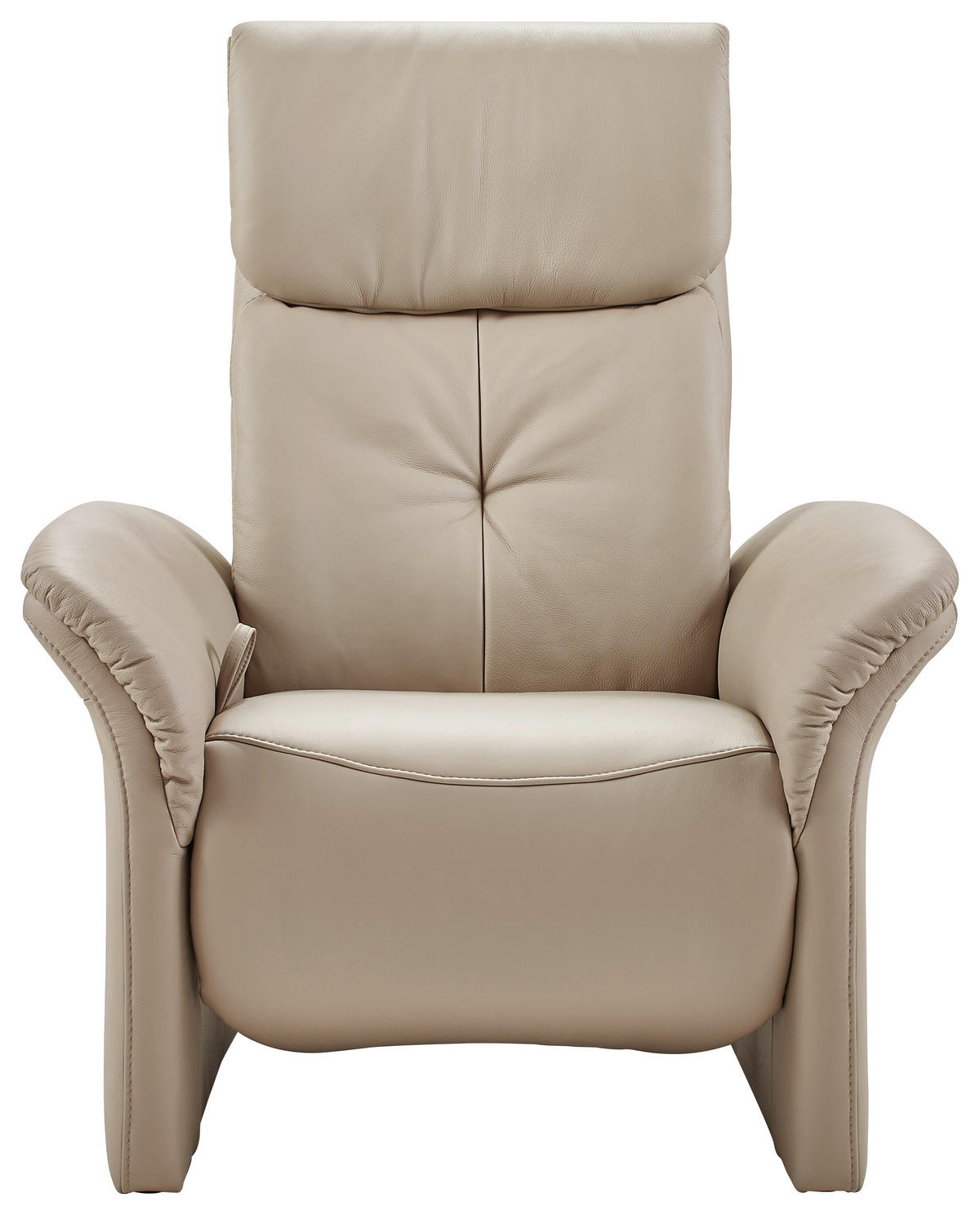 RELAXSESSEL in Leder Beige  - Beige/Schwarz, KONVENTIONELL, Leder/Kunststoff (88/107/91cm) - Himolla Komfortklass
