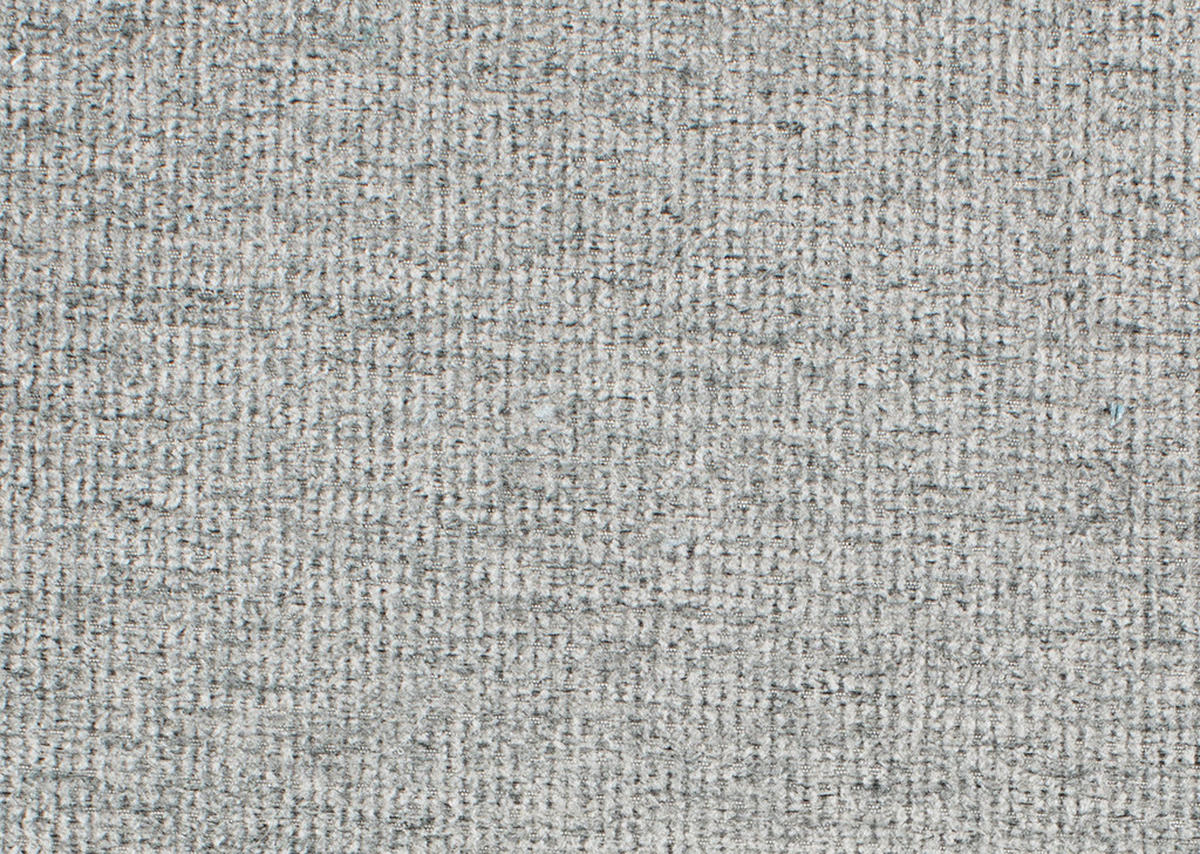 WOHNLANDSCHAFT in Webstoff Platinfarben  - Platinfarben/Schwarz, Design, Holz/Textil (165/296/198cm) - Xora