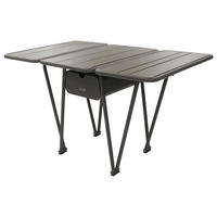 GARTENKLAPPTISCH 53-126/78/73 cm Metall rechteckig  - Graubraun, Basics, Metall (53-126/78/73cm) - Joop!