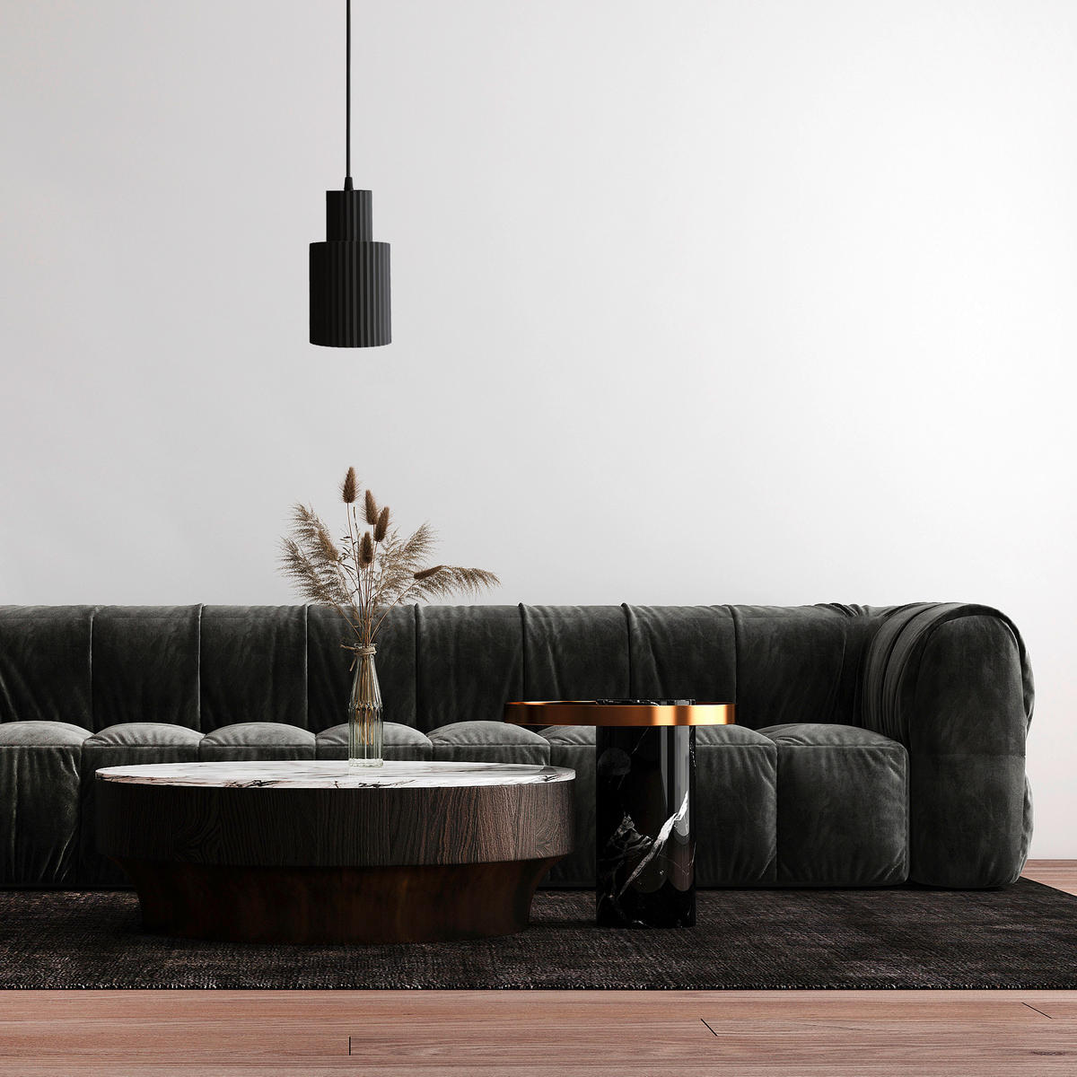 HÄNGELEUCHTE 13.5/170 cm    - Schwarz, Design, Metall (13.5/170cm)