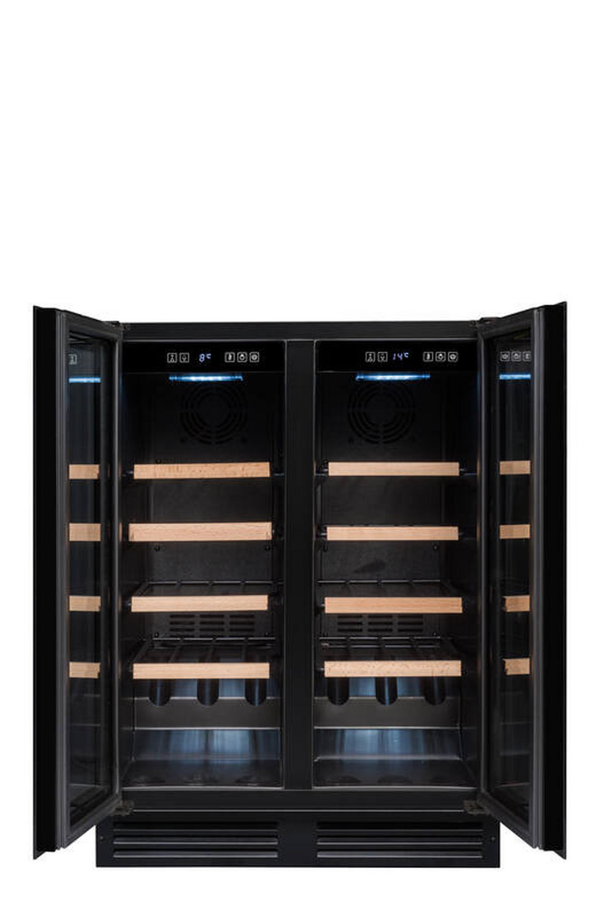 WEINKÜHLSCHRANK AVU49DPB1  - Basics, Glas/Holz (59,5/81,7/57,4cm)