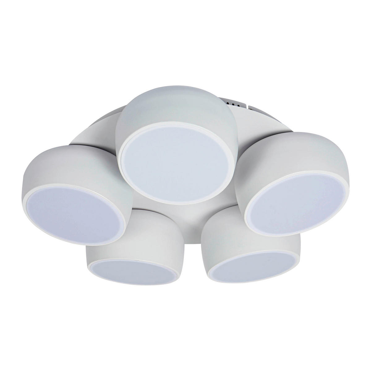 LED-DECKENLEUCHTE 60/60/15,1 cm   - Weiß, Design, Kunststoff/Metall (60/60/15,1cm) - Näve