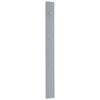 GARDEROBENPANEEL  in 16/170/7 cm  - Grau, Design, Glas/Holzwerkstoff (16/170/7cm) - Novel