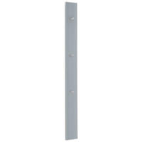 GARDEROBENPANEEL  in 16/170/7 cm  - Grau, Design, Glas/Holzwerkstoff (16/170/7cm) - Novel