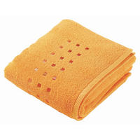 HANDTUCH 50/100 cm Quattro Orange  - Orange, KONVENTIONELL, Textil (50/100cm) - Esposa