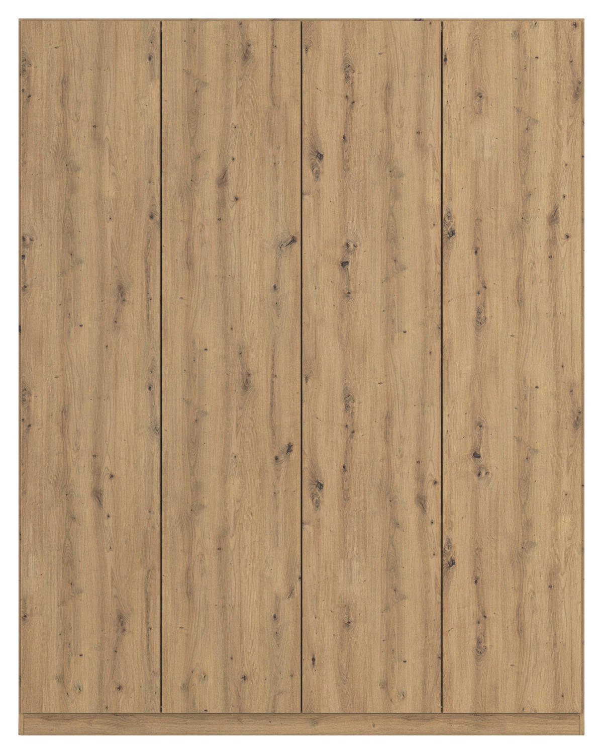 FALTTÜRENSCHRANK  in Eiche Artisan  - Eiche Artisan, Holzwerkstoff (181/229/54cm) - Boxxx