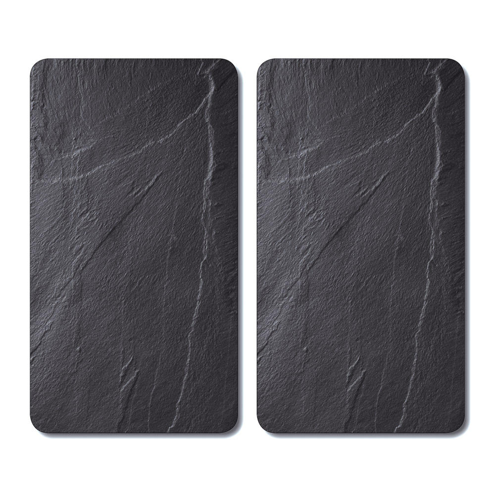 HERDABDECKPLATTE 3652313  - Schwarz, Basics, Glas (52/30/0,80cm) - Kesper