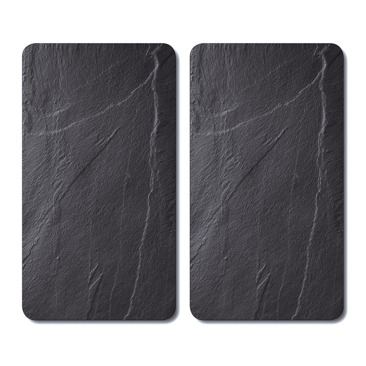 HERDABDECKPLATTE 3652313  - Schwarz, Basics, Glas (52/30/0,80cm) - Kesper