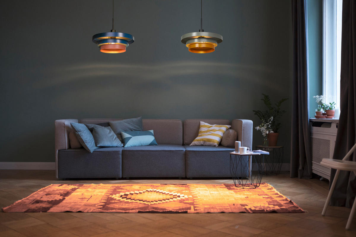 PENDELLEUCHTE 40/136 cm   - Rosa, KONVENTIONELL, Metall (40/136cm) - Ledvance