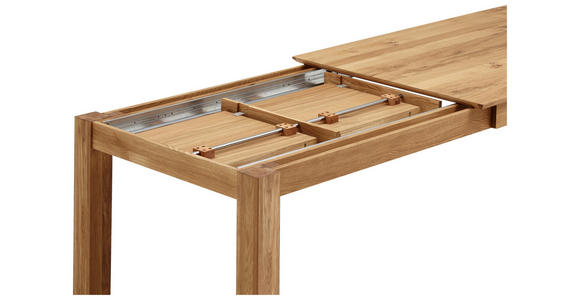 ESSTISCH Eichefarben rechteckig ausziehbar - Eichefarben, KONVENTIONELL, Holz (160-260/100/76cm) - Linea Natura