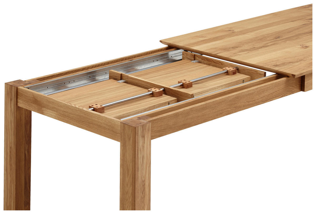 ESSTISCH Eichefarben rechteckig  ausziehbar  - Eichefarben, KONVENTIONELL, Holz (160-260/100/76cm) - Linea Natura
