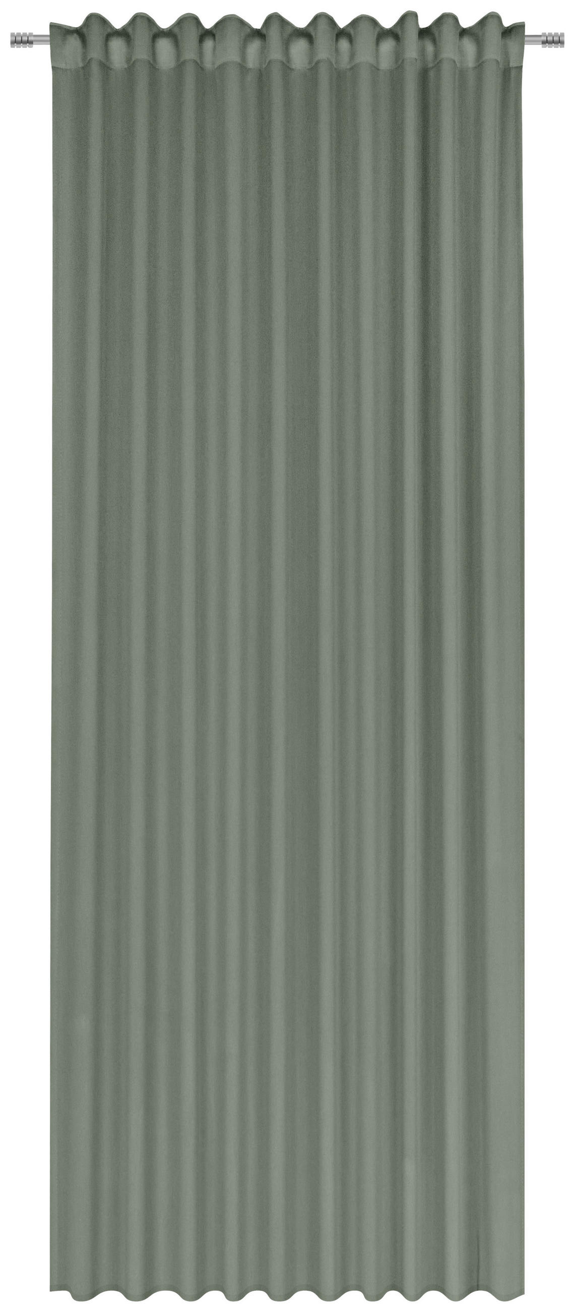 FERTIGVORHANG Verdunkelung  - Grün, Basics, Textil (135/245cm) - Boxxx