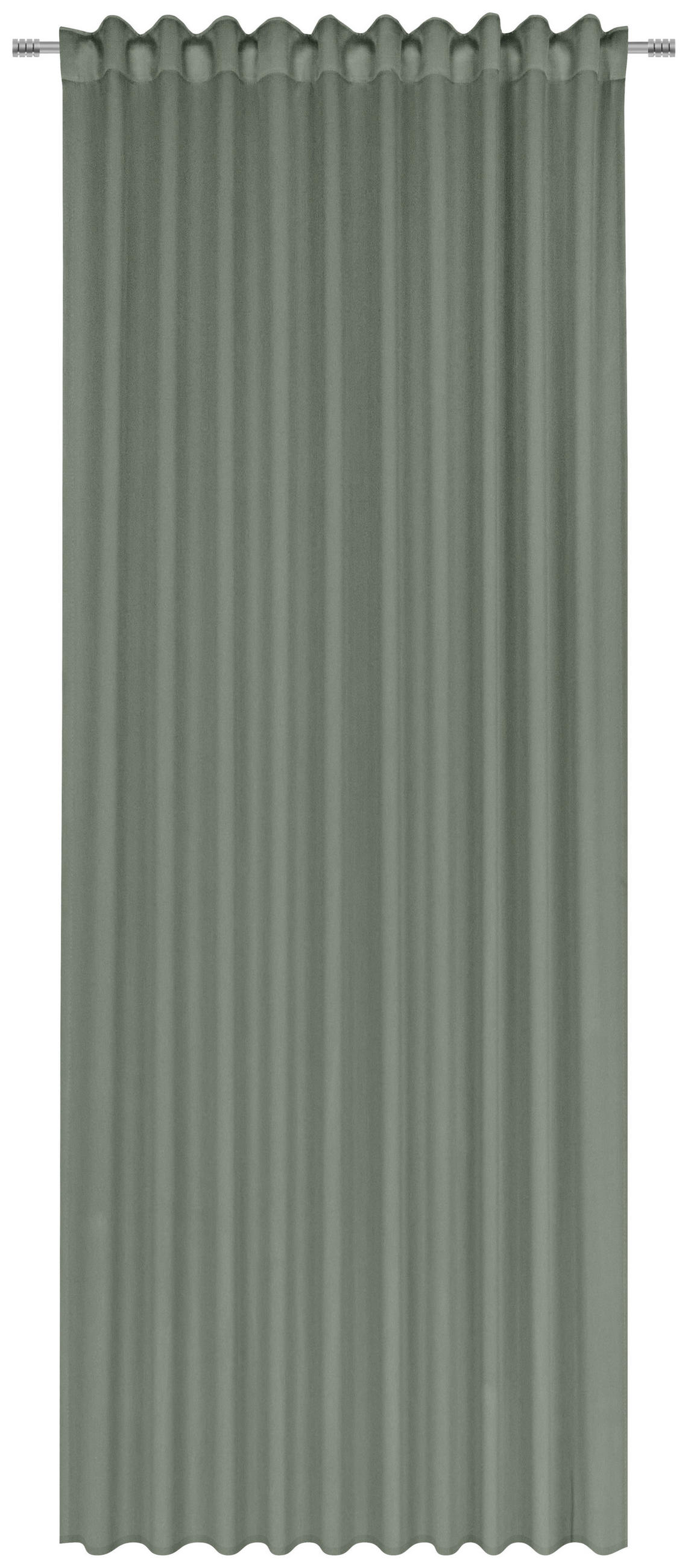 FERTIGVORHANG Verdunkelung  - Grün, Basics, Textil (135/245cm) - Boxxx