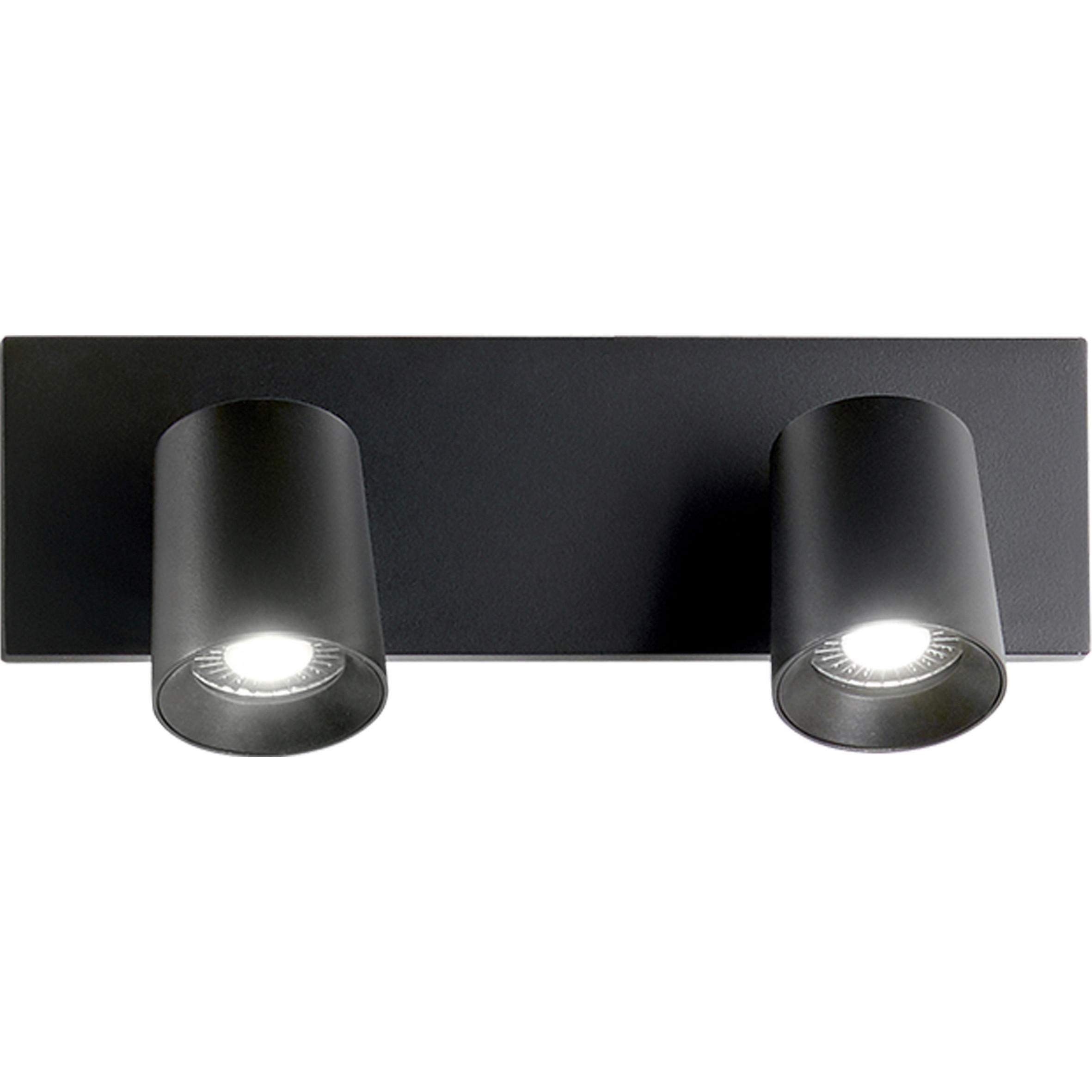 Fabas Luce Strahler Modo Schwarz 11x9x35 cm