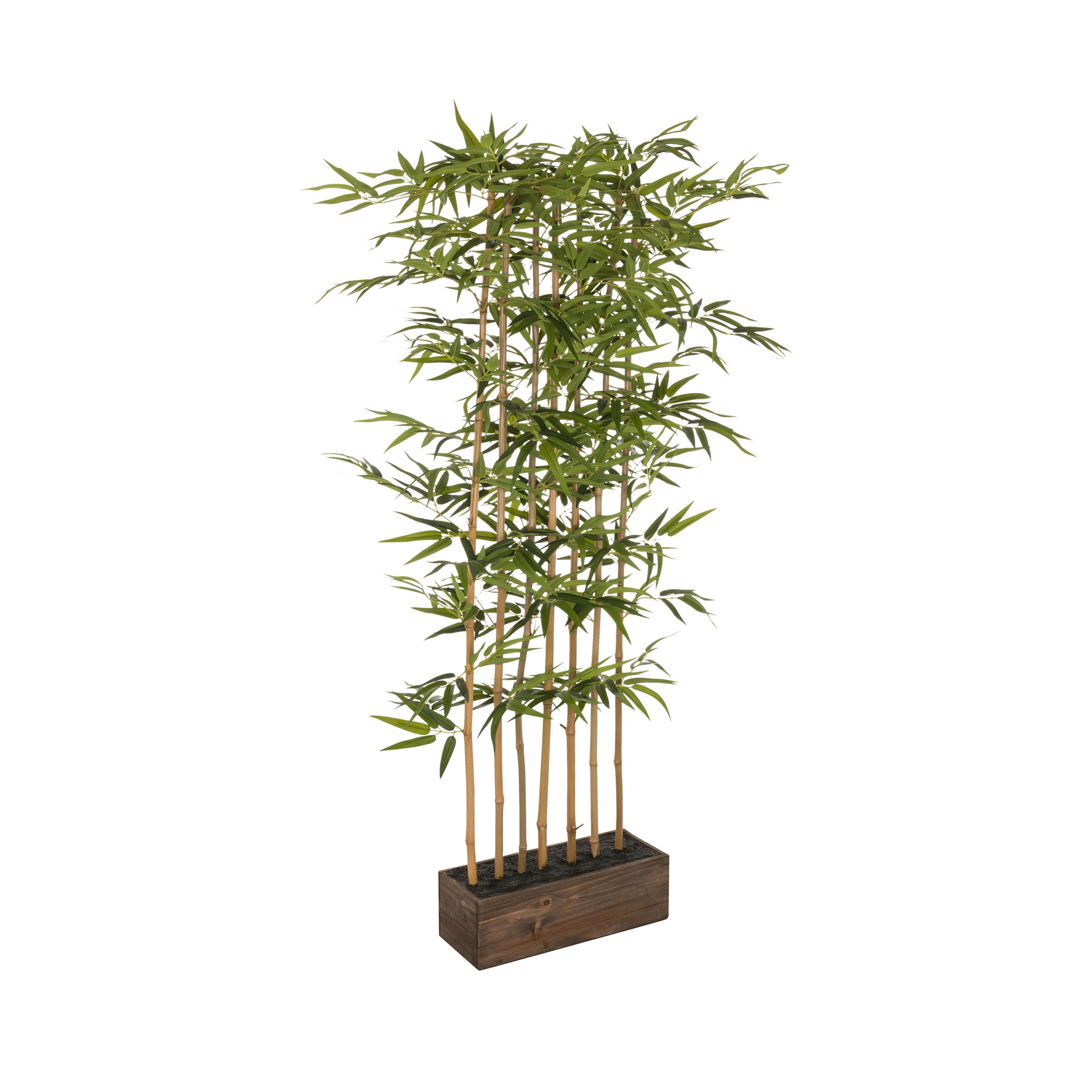 BAMBUS Bambus  - Dunkelbraun/Braun, Basics, Holzwerkstoff/Kunststoff (60/150/30cm) - MID.YOU