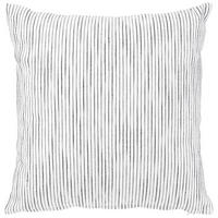 DEKORAČNÝ VANKÚŠ 45/45 cm - čierna/biela, Design, textil (45/45cm) - Novel