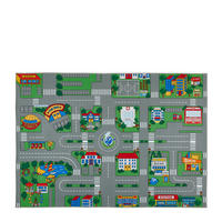 JÁTSZÓSZŐNYEG  City  - színes, Trend, textil (100/150cm) - Boxxx