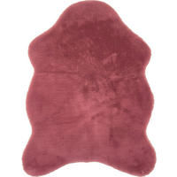 KUNSTFELL 60/90 cm Bordeaux  - Bordeaux, KONVENTIONELL, Textil (60/90cm) - Novel