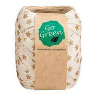 GESCHENKBAND  - Creme, KONVENTIONELL, Textil (6/8/6cm)