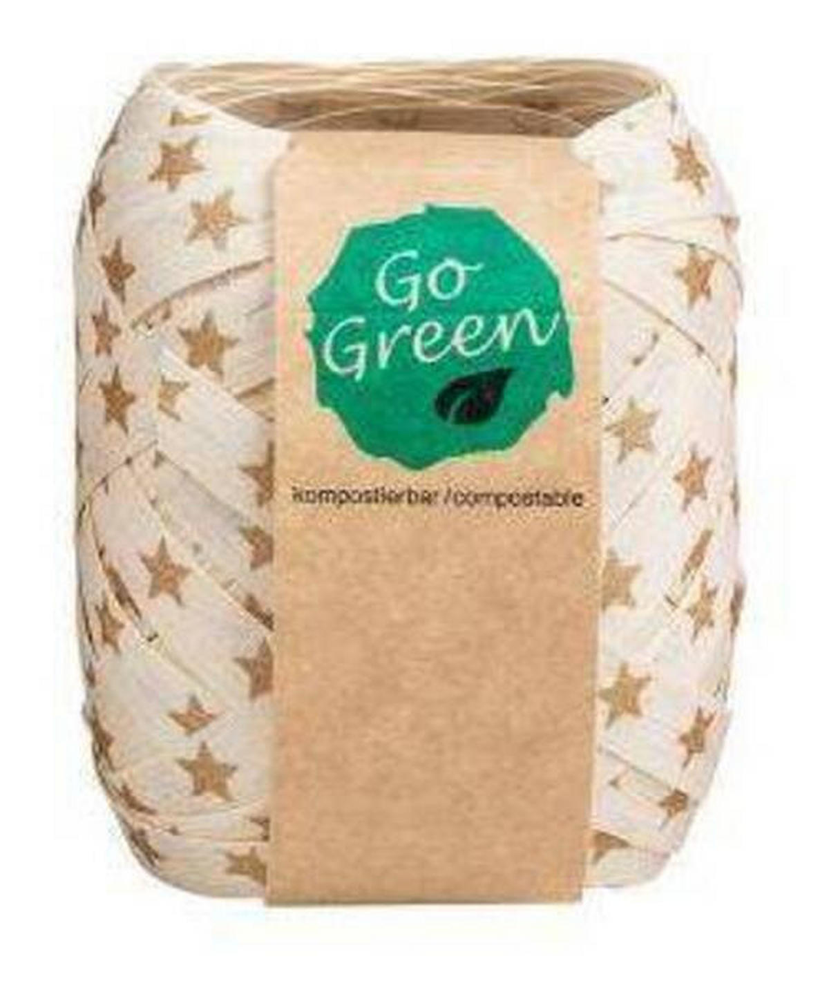 GESCHENKBAND  - Creme, KONVENTIONELL, Textil (6/8/6cm)