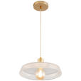 HÄNGELEUCHTE 30/113 cm  - Klar, Trend, Glas/Metall (30/113cm) - Novel