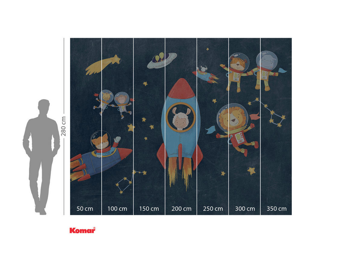 FOTOTAPET 300/280 cm  - multicolor, Trend, papper (300/280cm)