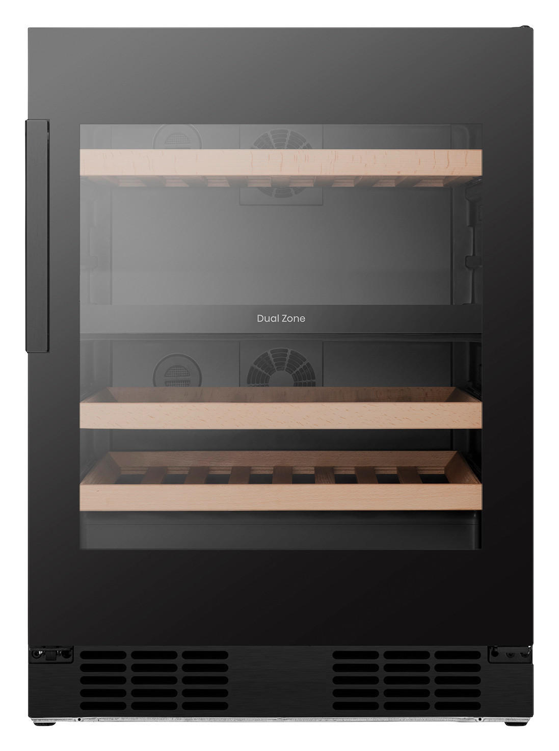 WEINKLIMASCHRANK RW3N122GSLF  - Schwarz, MODERN, Glas/Metall (59,5/81,9/57,5cm) - Hisense