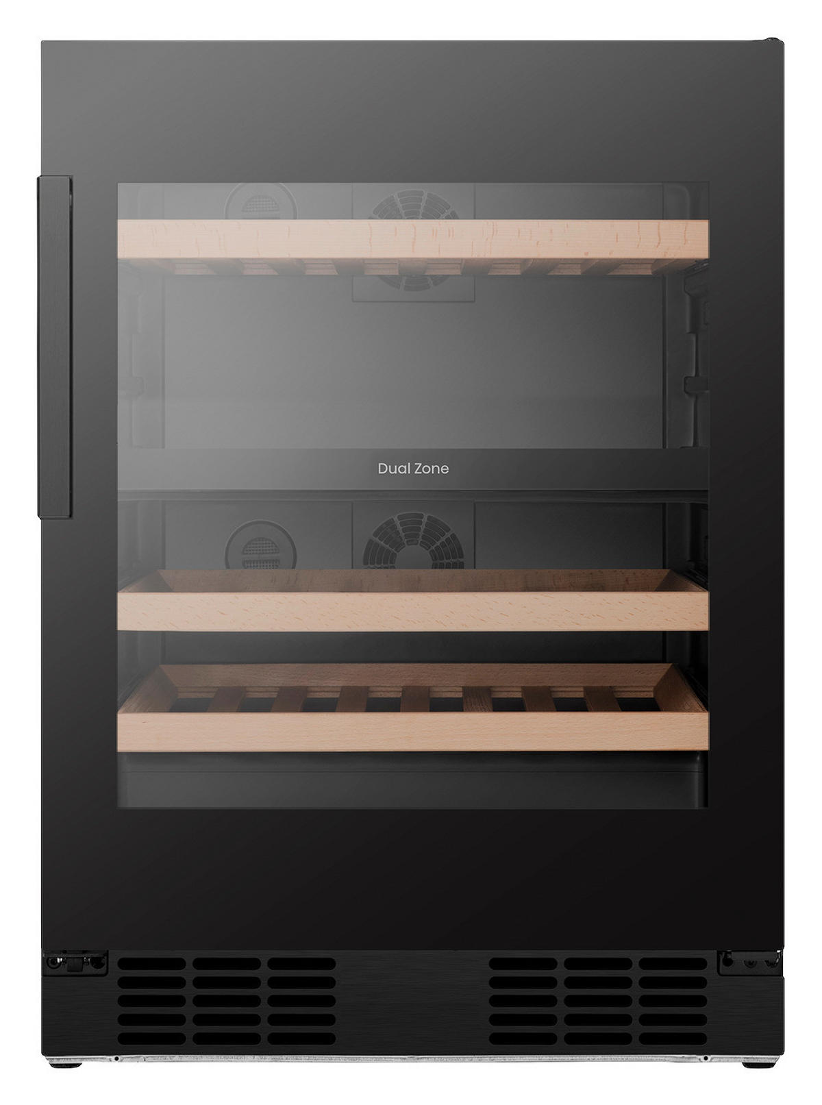 WEINKLIMASCHRANK RW3N122GSLF  - Schwarz, MODERN, Glas/Metall (59,5/81,9/57,5cm) - Hisense