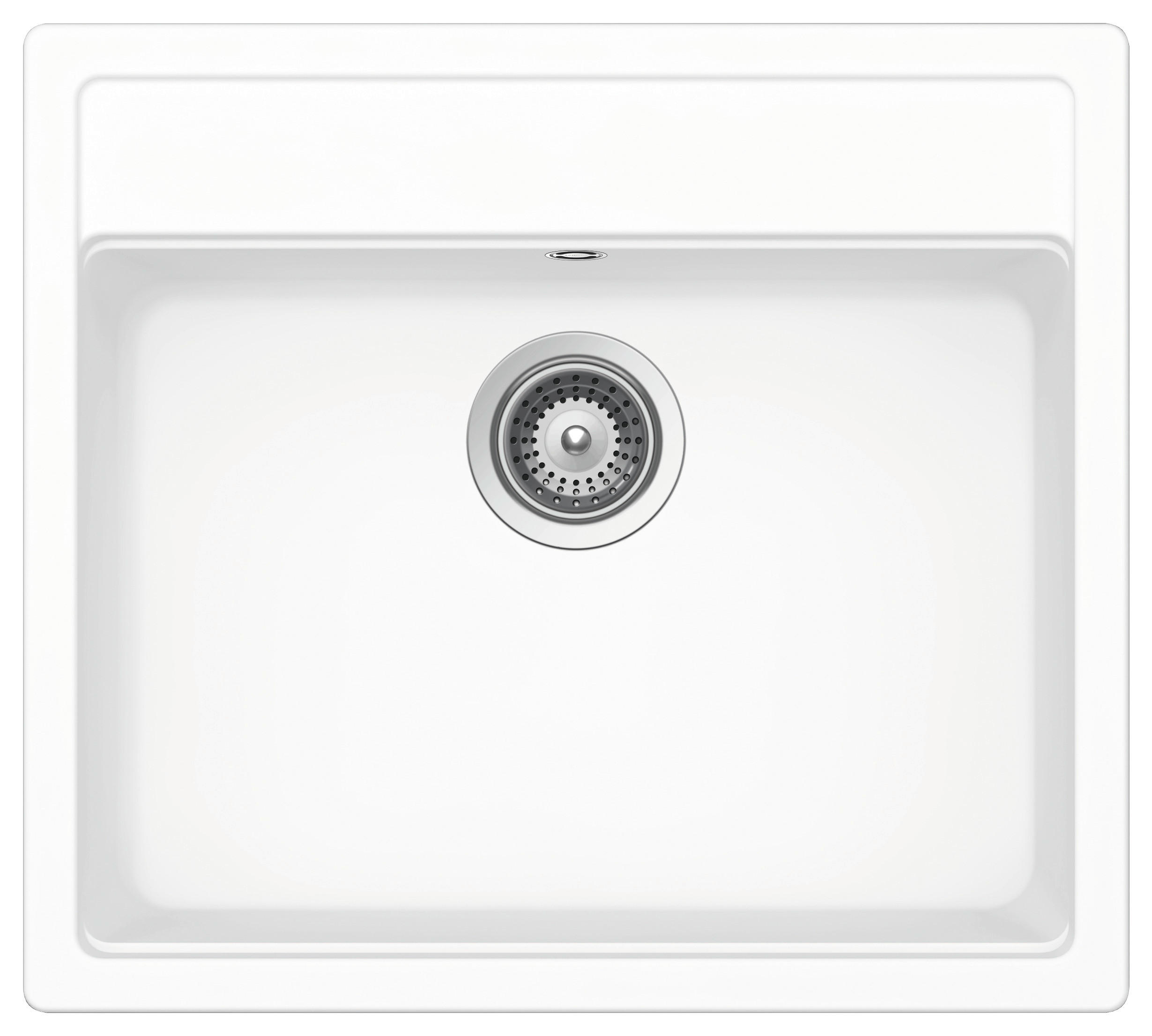 SPÜLE MONO N-100-A / MONN100ADAY  - Weiß, Basics, Stein (57/29/51cm) - Schock