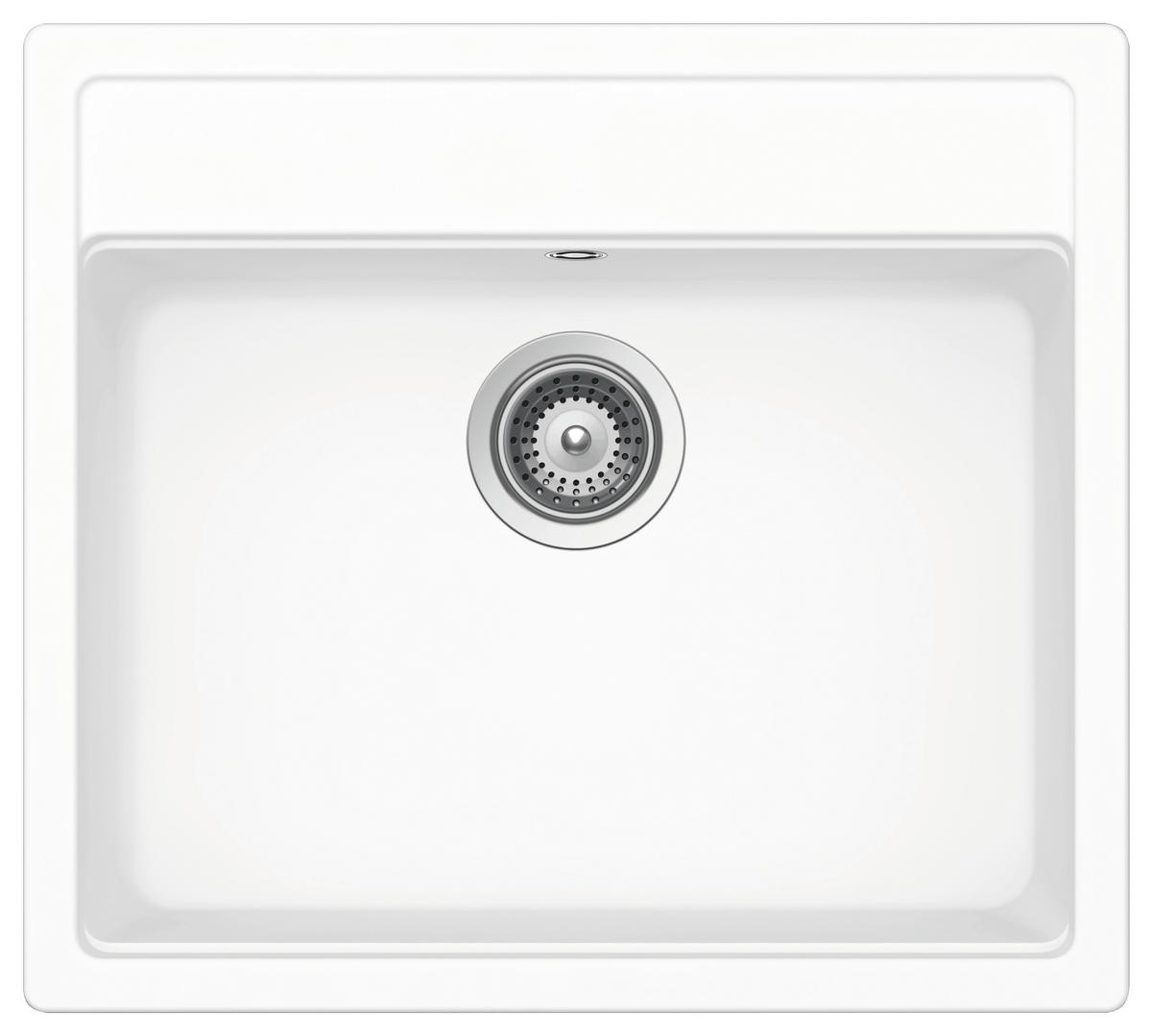 SPÜLE MONO N-100-A / MONN100ADAY  - Weiß, Basics, Stein (57/29/51cm) - Schock