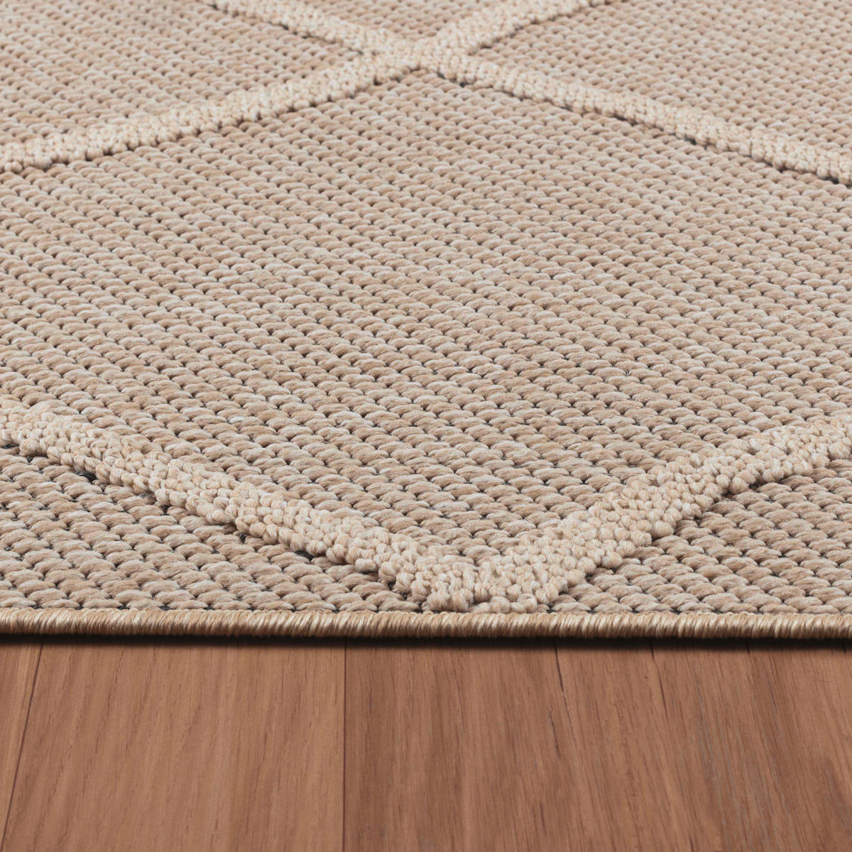 UTOMHUSMATTA 200/290 cm Patara  - beige, Design, textil (200/290cm) - Novel