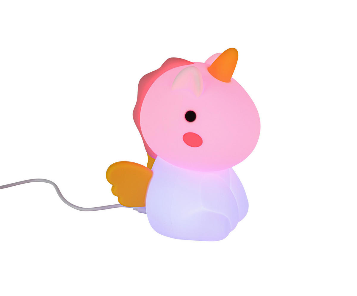 NOČNÍ SVĚTLO, 7,9/10,7/14 cm - bílá, Trend, plast (7,9/10,7/14cm) - Novel