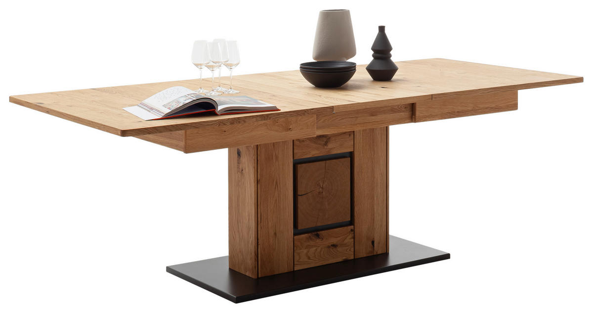 ESSTISCH in Holz, Metall, Holzwerkstoff 180/100/77 cm  - Wildeiche, Design, Holz/Holzwerkstoff (180/100/77cm) - MID.YOU