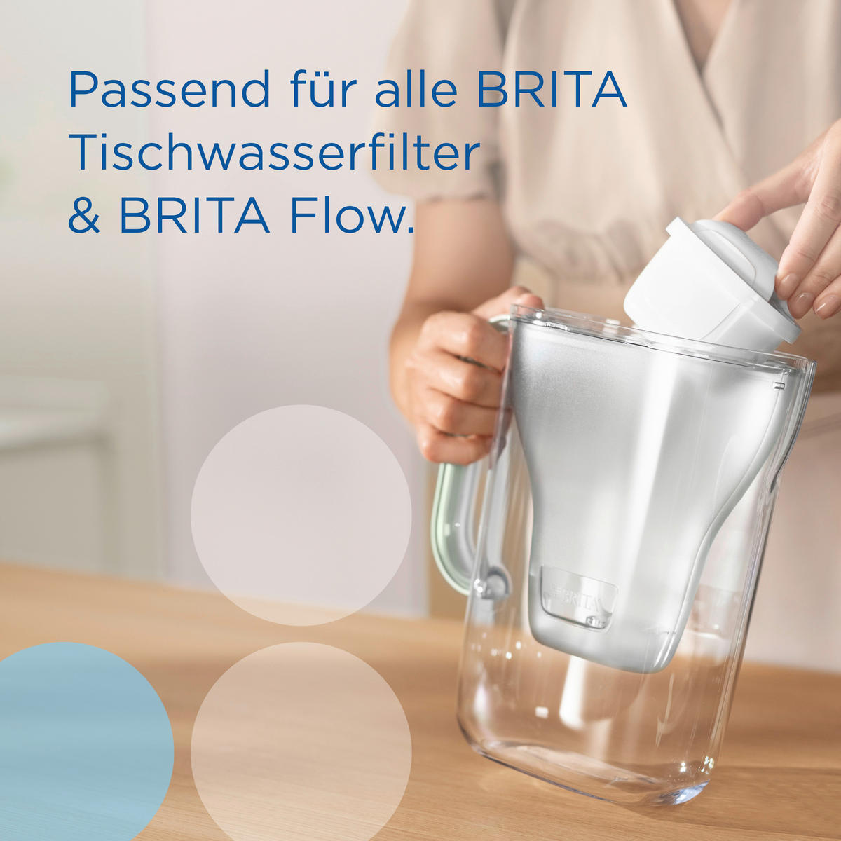 TISCHWASSERFILTER   - Basics, Kunststoff (24,1/11,8/11,5cm) - Brita