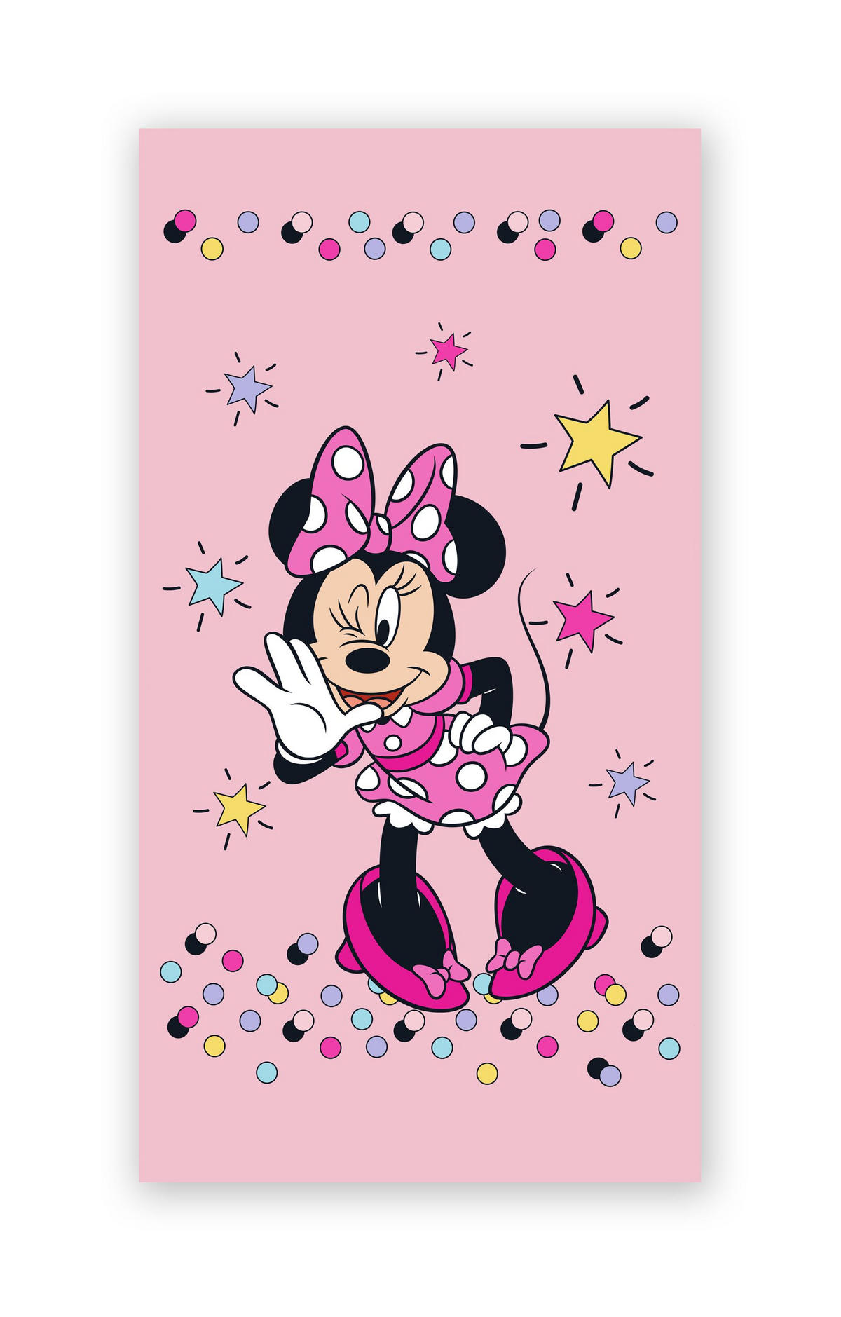 GYEREKSZŐNYEG  DISNEY CARPET  - rózsaszín, Basics, műanyag/textil (80/150cm)