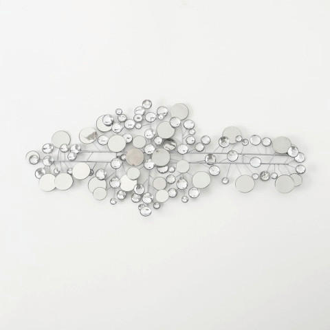 ZIDNA DEKORACIJA     43/95/3 cm      - srebrne boje, Basics, metal (43/95/3cm)