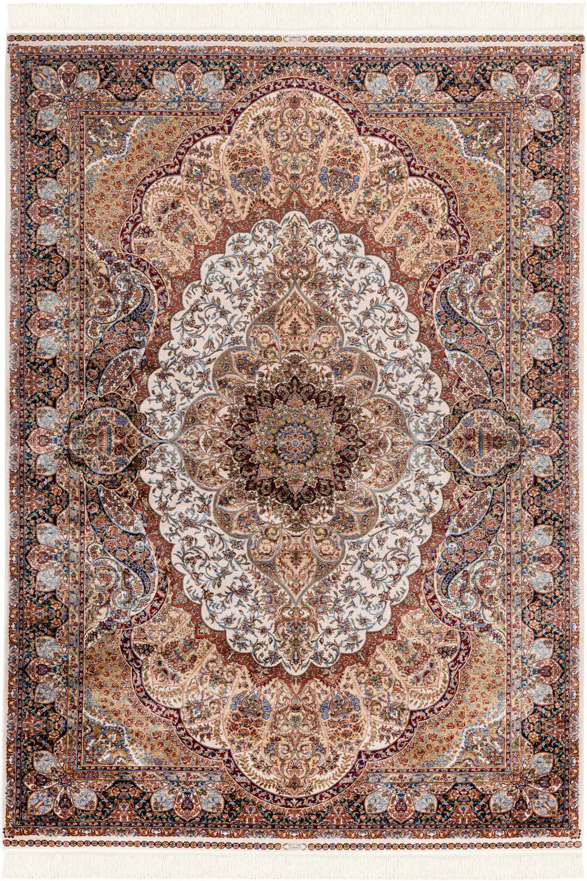 WEBTEPPICH 200/290 cm My Babylon of Obsession  - Beige/Multicolor, Design, Textil (200/290cm)