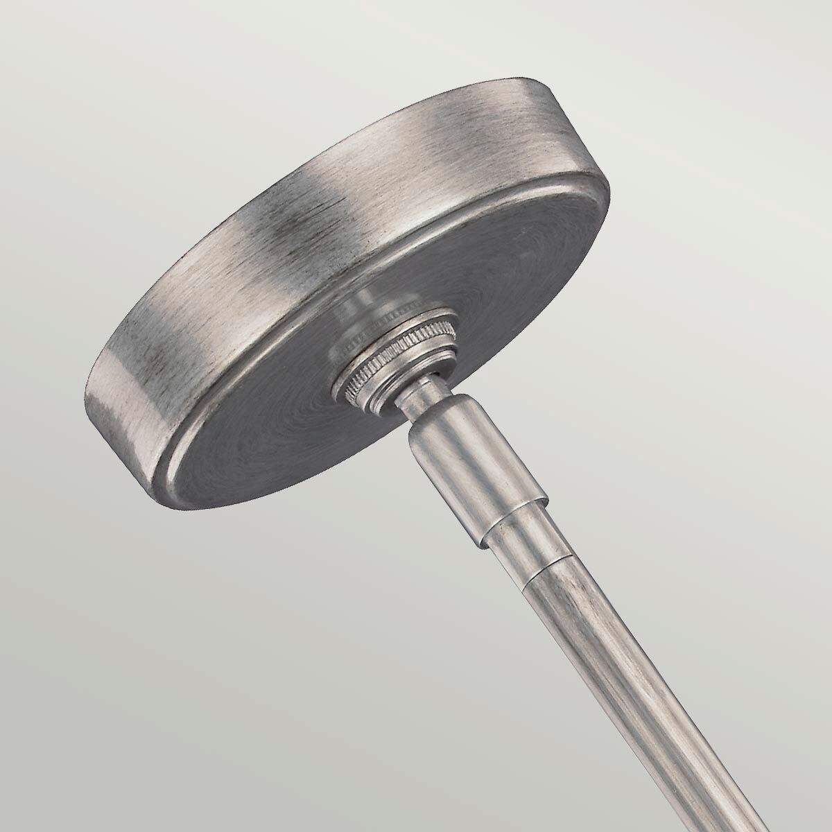 HÄNGELEUCHTE 50.2/35.2 cm    - Silberfarben, Konventionell, Metall (50.2/35.2cm) - Elstead Lighting