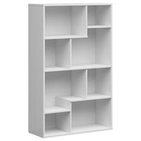 REGAL Weiß Hochglanz  - Weiß Hochglanz/Weiß, Design, Holzwerkstoff (87,5/140/33,5cm)