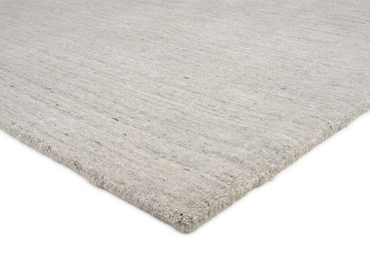 WOLLTEPPICH 200/250 cm Hellgrau  - Hellgrau, Basics, Textil (200/250cm) - Linea Natura