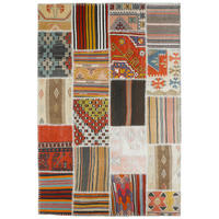 WEBTEPPICH  Wohnzimmer 120/170 cm Multicolor rechteckig  - Multicolor, Basics, Textil (120/170cm) - Obsession