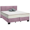 BOXSPRINGBETT 160/200 cm  in Lila  - Lila/Schwarz, Design, Kunststoff/Textil (160/200cm) - Hom`in