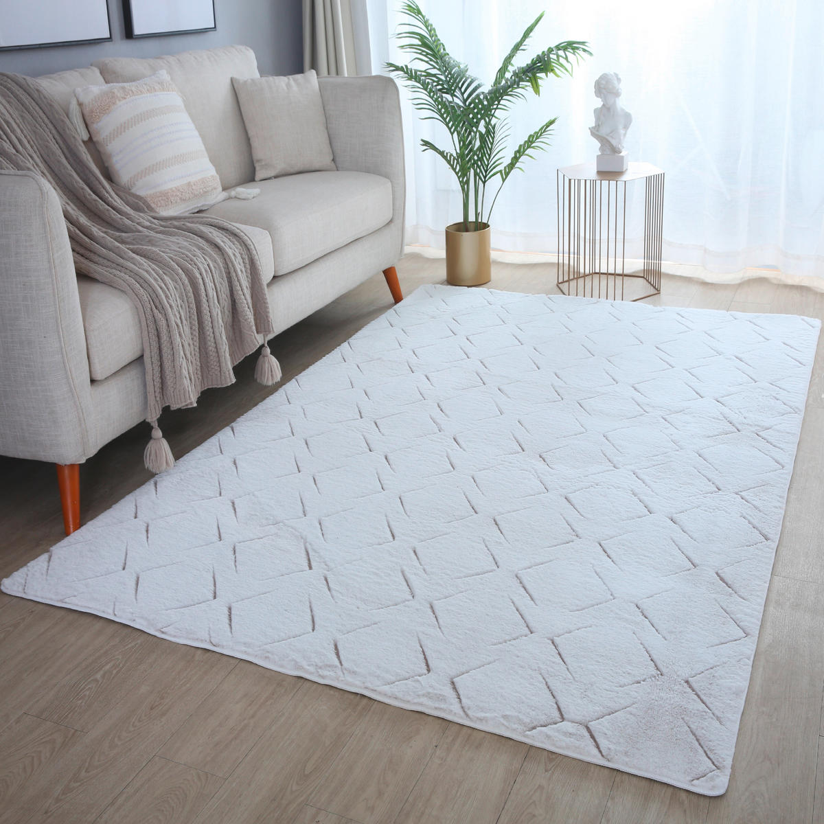 FLACHWEBETEPPICH 140/200 cm Vision Beige  - Beige, Basics, Textil (140/200cm) - Novel
