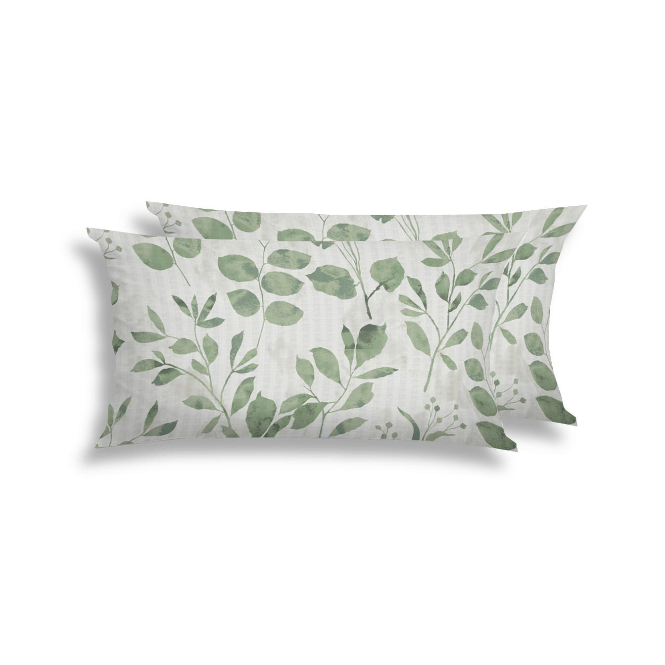 KOPFPOLSTERBEZUG 40/80 cm  - Salbeigrün, Design, Textil (40/80cm) - Florella