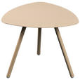 BEISTELLTISCH Creme  - Creme, Design, Metall (50/50/40cm) - Xora