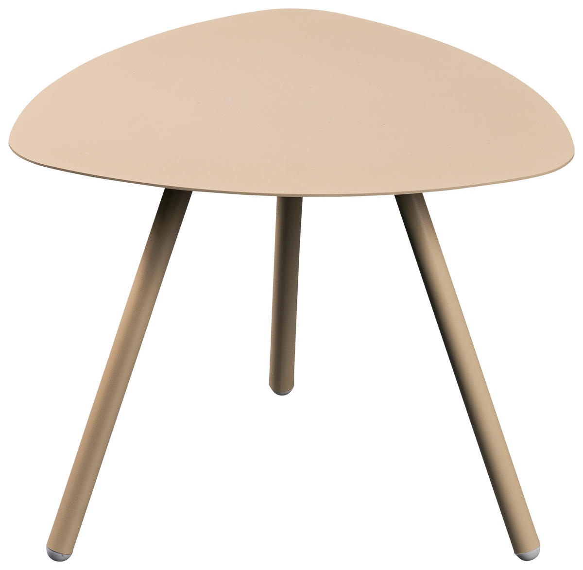 BEISTELLTISCH 50/50/40 cm Creme  - Creme, Design, Metall (50/50/40cm) - Xora