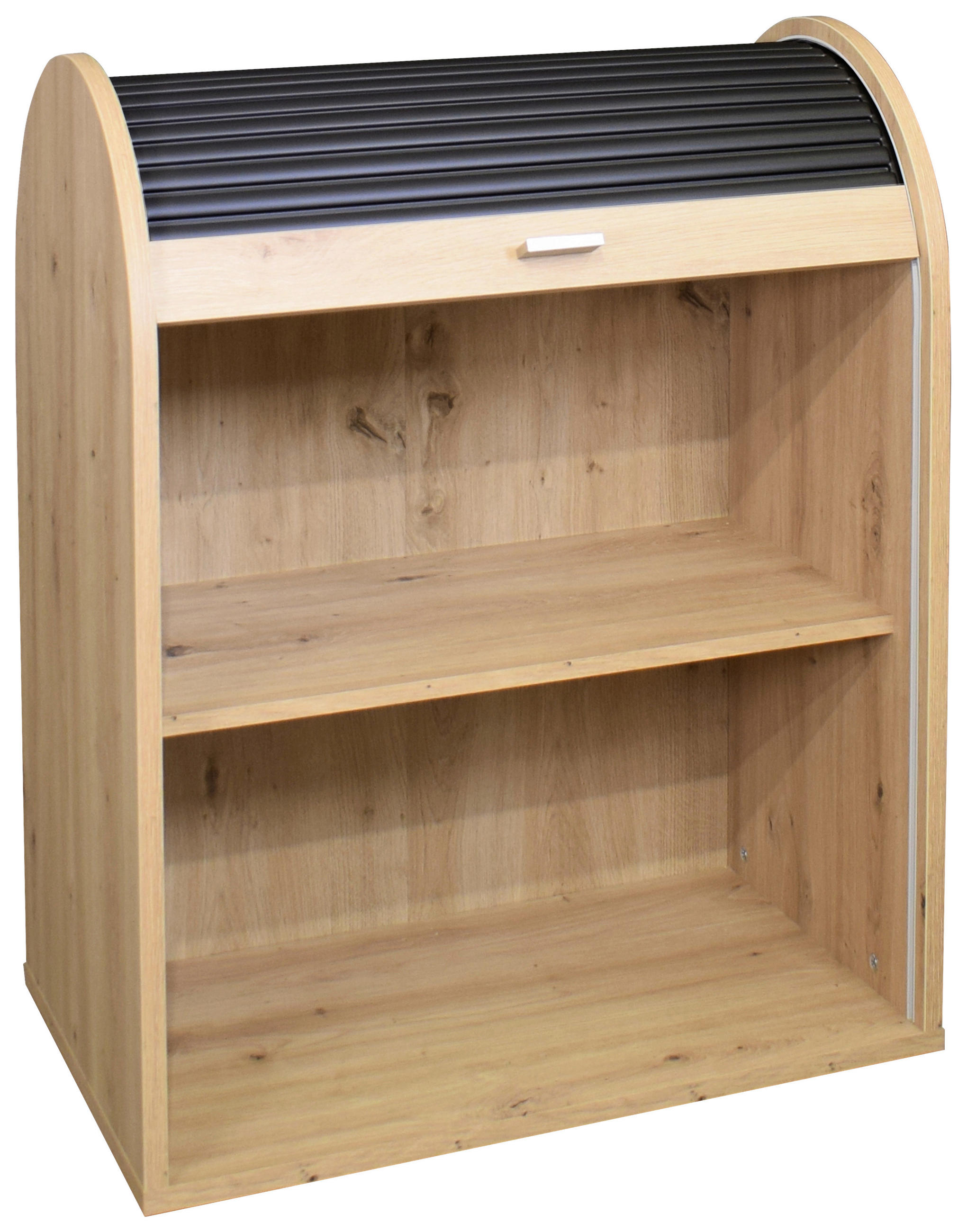 AKTENSCHRANK Graphitfarben  - Eichefarben/Graphitfarben, MODERN, Holzwerkstoff (69/85/44cm) - Livetastic